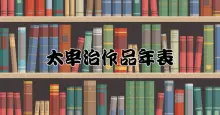 太宰治作品年表